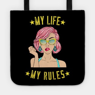 My Life My Rules Tote