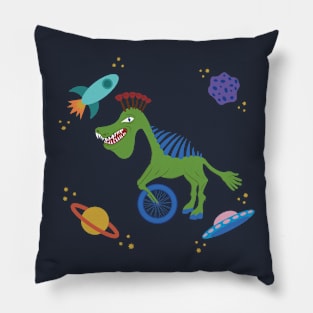 Silly Space Chimera Pillow