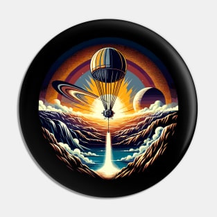 Huygens Descent - Exploring Titan Pin