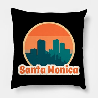 Vintage Santa Monica Pillow