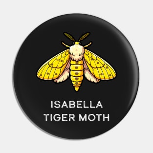 Isabella Tiger Moth Pin