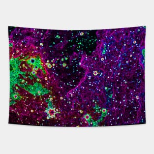 Black Panther Art - Glowing Edges 602 Tapestry