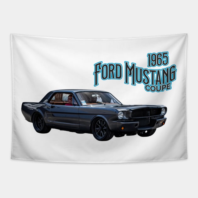 1965 Ford Mustang Coupe Tapestry by Gestalt Imagery