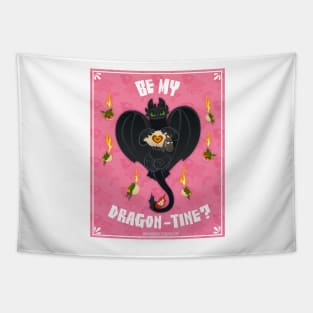 Be My Dragon-tine? Tapestry