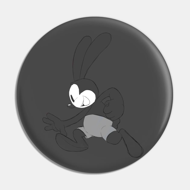 Running Oswald Pin by NerdsDoingNerdyThings