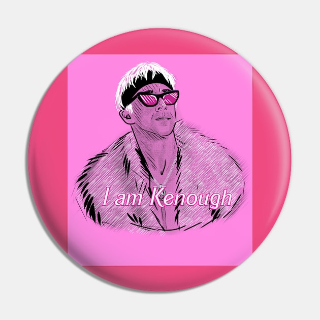 I am Kenough Pin by POPCULT