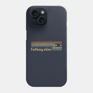 Fatboy Slim Cassette Stripes Phone Case