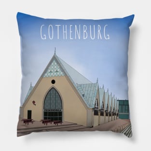 Feskekörka Gothenburg Sweden Pillow