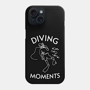 Diving Moments Phone Case