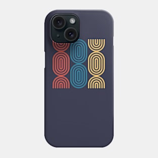 Simple Capsule Shape Geometry Phone Case