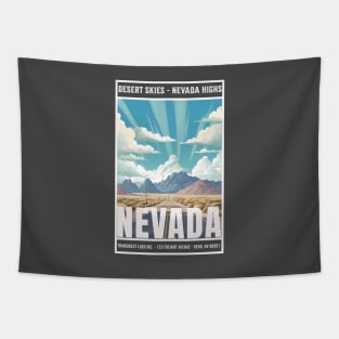 Nevada | Desert Skies Nevada Highs | Beautiful Nevada Tapestry