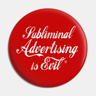 Subliminal Advertising Is… Pin