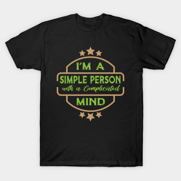 Discover simple person - Simple - T-Shirt