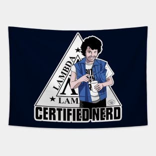 Certified Nerd (Booger) Tapestry