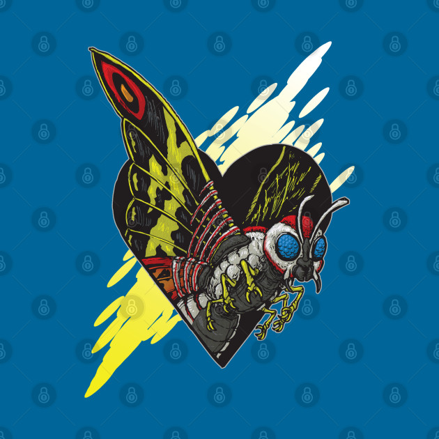 Heart - Mothra - Phone Case