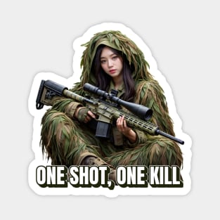 Sniper Girl Magnet