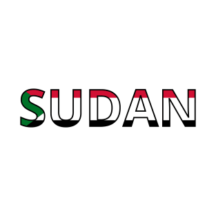 Drapeau  Sudan T-Shirt