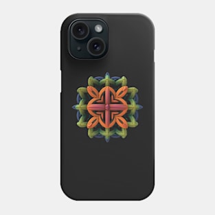 3-D Fractal Emblem Phone Case