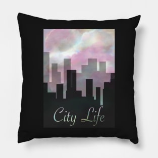 Lover of City Life Pillow