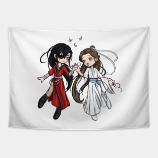 Chibi Fan Art - Heaven Official's Blessing - Hua Cheng and Xie Lian Tapestry