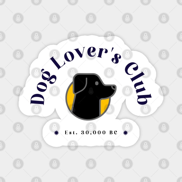 Dog Lover's Club 2 Magnet by Salt + Cotton