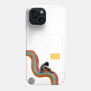 Abstract art polar opposite Phone Case