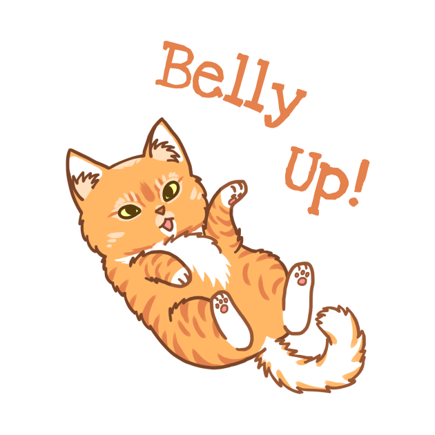 Belly Up Cat by MonoFishTank