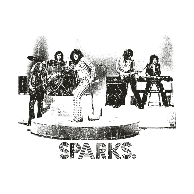 VINTAGE RETRO STYLE -Sparks ROck 60s by lekhartimah