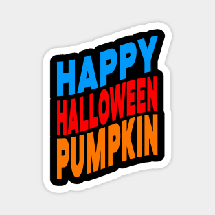 Happy Halloween pumpkin Magnet