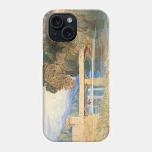 Chateau Navarre, near Evreux, Normandy by John Sell Cotman Phone Case