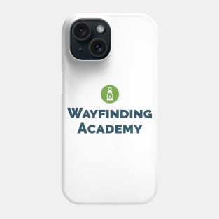 Classic Vertical Wayfinding Academy Logo Phone Case