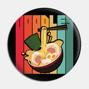 Retro vintage Noodles Pin