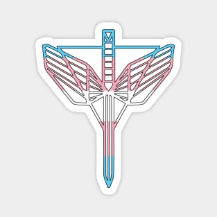 The Shield Symbol (Transgender) - Wynonna Earp Magnet