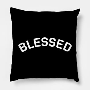 Blessed, Christian, Quote, Saying, Bible Pillow