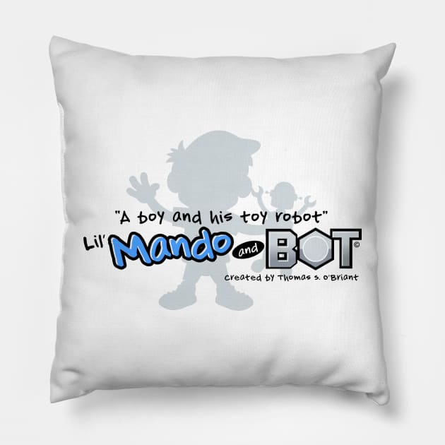 LMBSHL03 Pillow by Lil' Mando and Bot