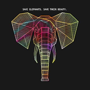 Save The Elephants, Save Their Beauty T-Shirt