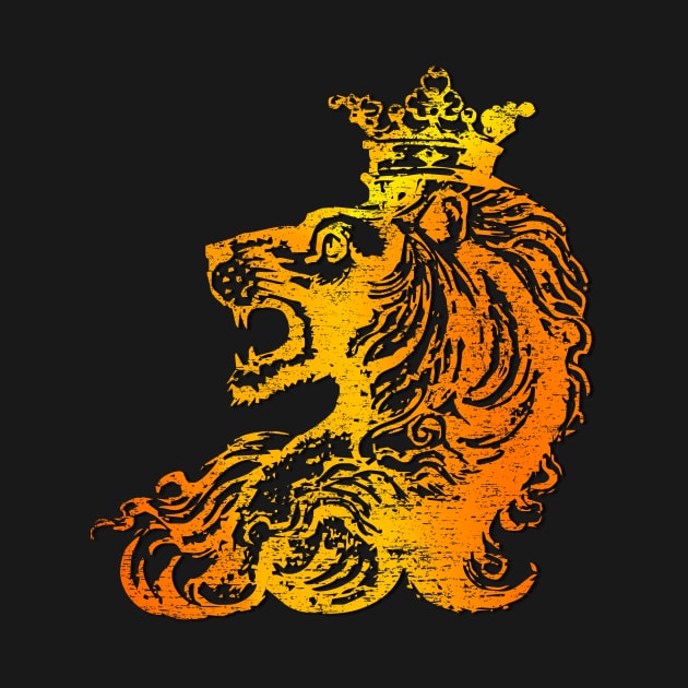 Lion King - Lion with Crown by ddtk