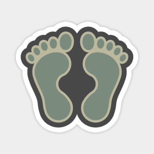 Jolly Green Feet OCP Magnet