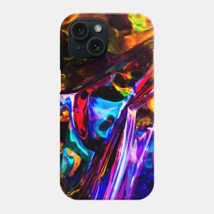 Colorful Flowing Ocean Phone Case