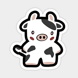 Kawaii Cow Magnet