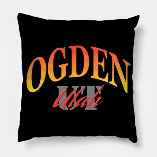 City Pride: Ogden, Utah Pillow