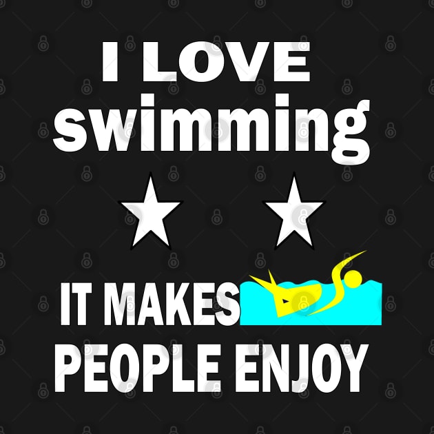 I love swimming, It makes people enjoy by Emma-shopping