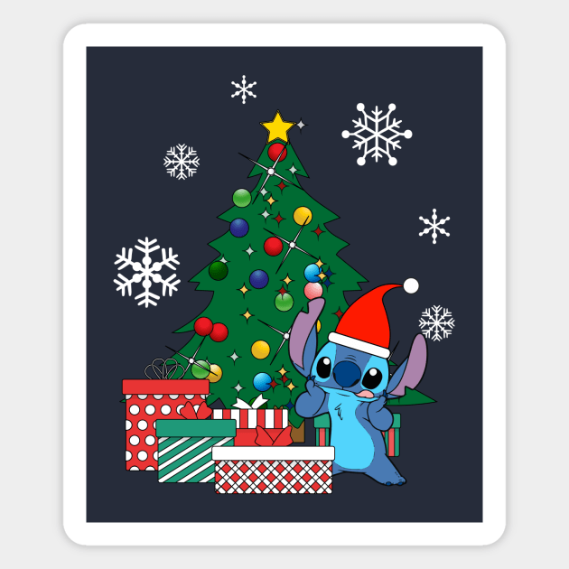 Stitch Christmas Tree Lilo And Stitch - Stitch - Magnet | TeePublic