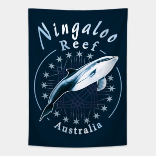 Swimming with dolphins at Ningaloo Reef, Australia Tapestry