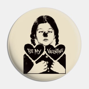 Wednesday Addams "Be my Valentine" Pin