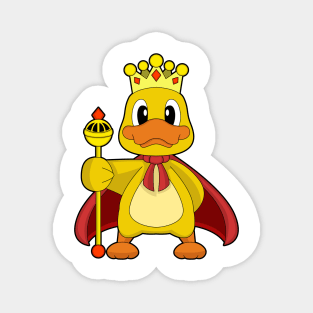 Duck King Crown Magnet