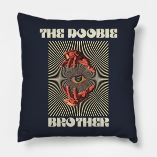 Hand Eyes The Doobie Brother Pillow