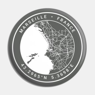 Marseille Map Pin