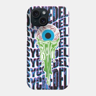 Psychedelic Typo Phone Case