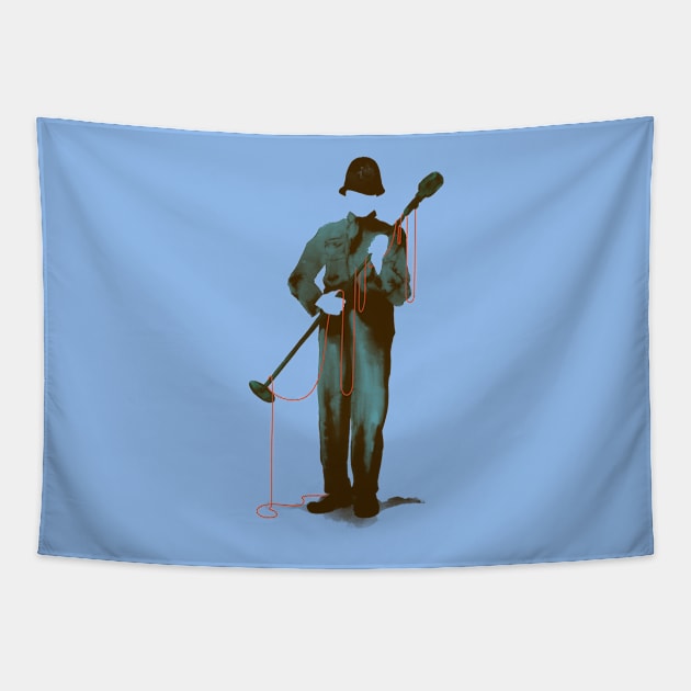 weapon of choice Tapestry by mathiole